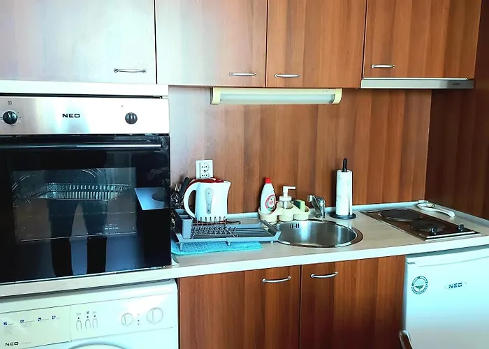 アパート Vihren Palace Residence, Close To Gondola Lift,211 バンスコ